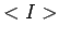 $<I>$